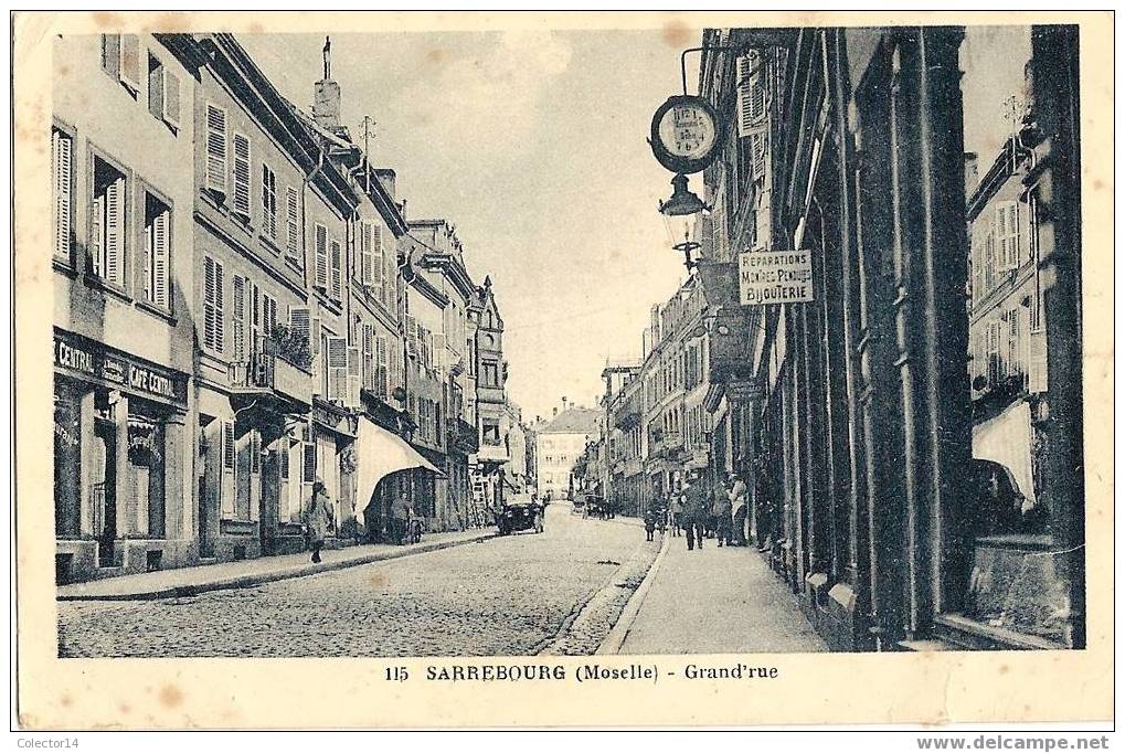 SARREBOURG GRAND'RUE - Sarrebourg