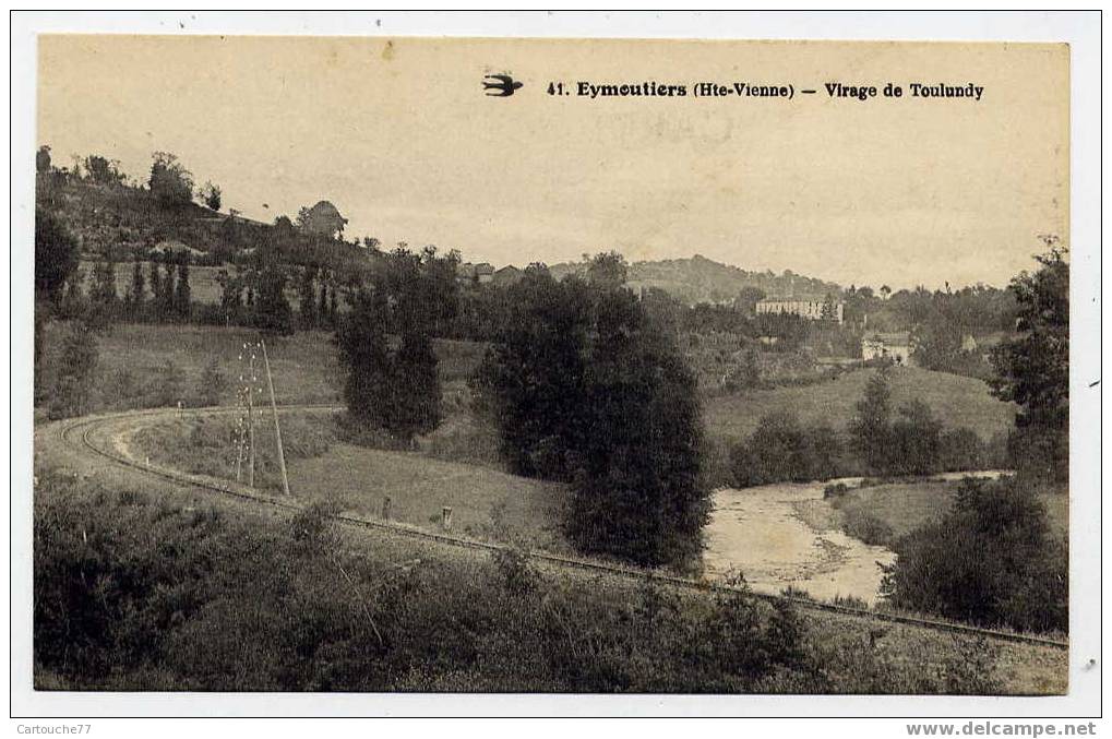 J36 - EYMOUTIERS - Virage Du TOULUNDY - Eymoutiers