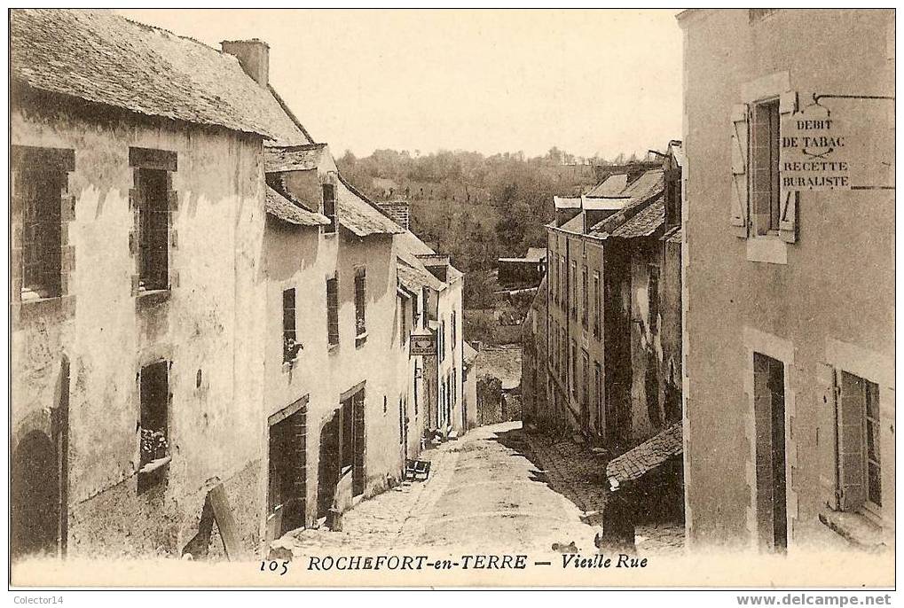 ROCHEFORT EN TERRE VIEILLE RUE - Rochefort En Terre