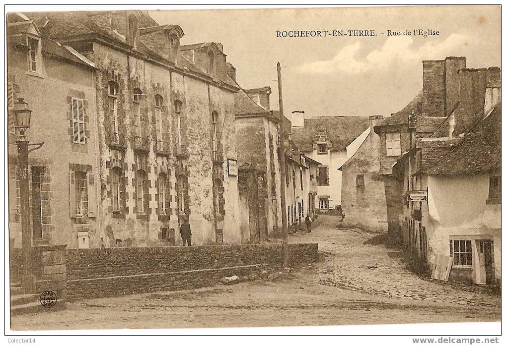 ROCHEFORT EN TERRE  RUE DE L'EGLISE - Rochefort En Terre