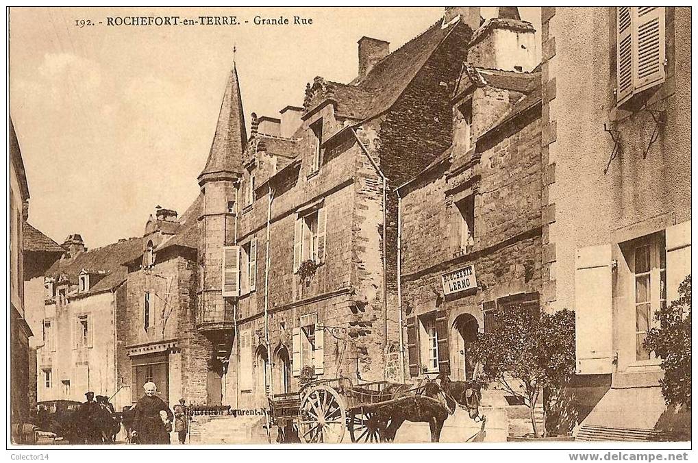 ROCHEFORT EN TERRE GRANDE RUE - Rochefort En Terre