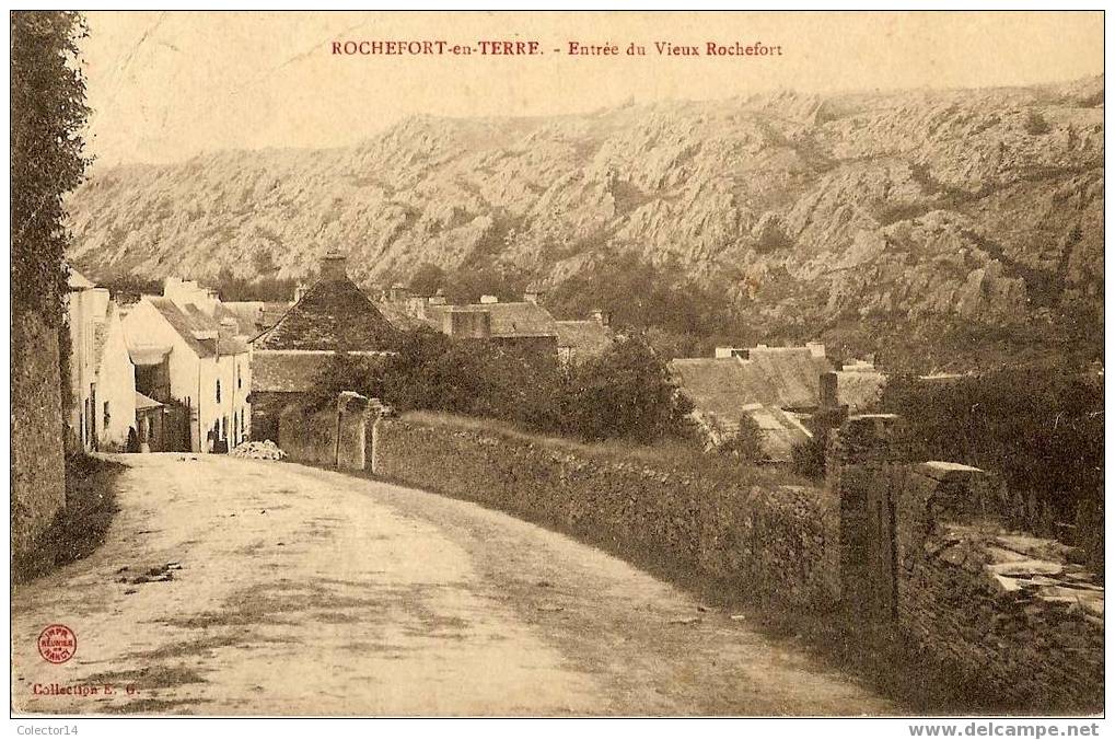 ROCHEFORT EN TERRE  ENTREE DU VIEUX ROCHEFORT - Rochefort En Terre