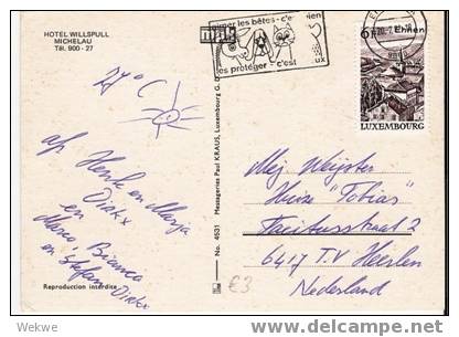 L121/ Luxemburg -  Hund, Katze, Esel Etc. – Tierschutz – Maschinenwerbestempel – 1982 - Storia Postale