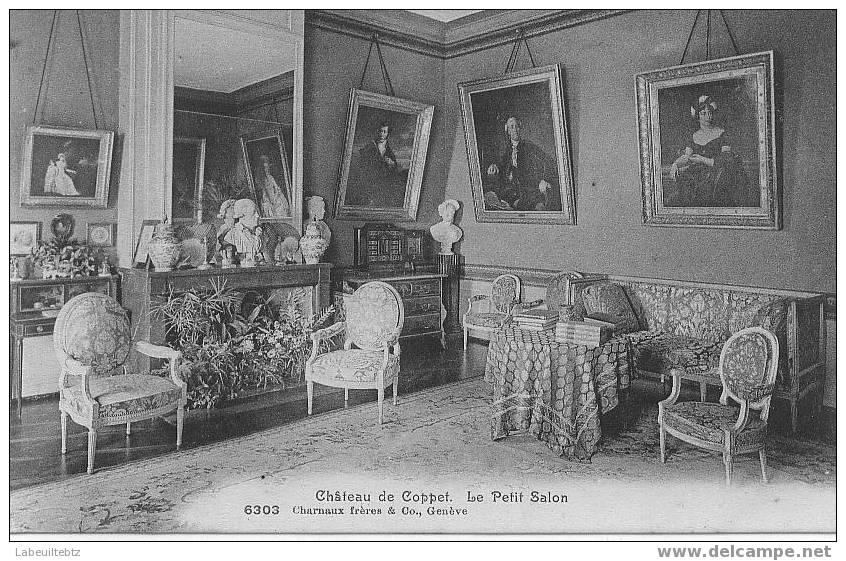 Château De Coppet - Le Petit  Salon  PRIX FIXE - Coppet