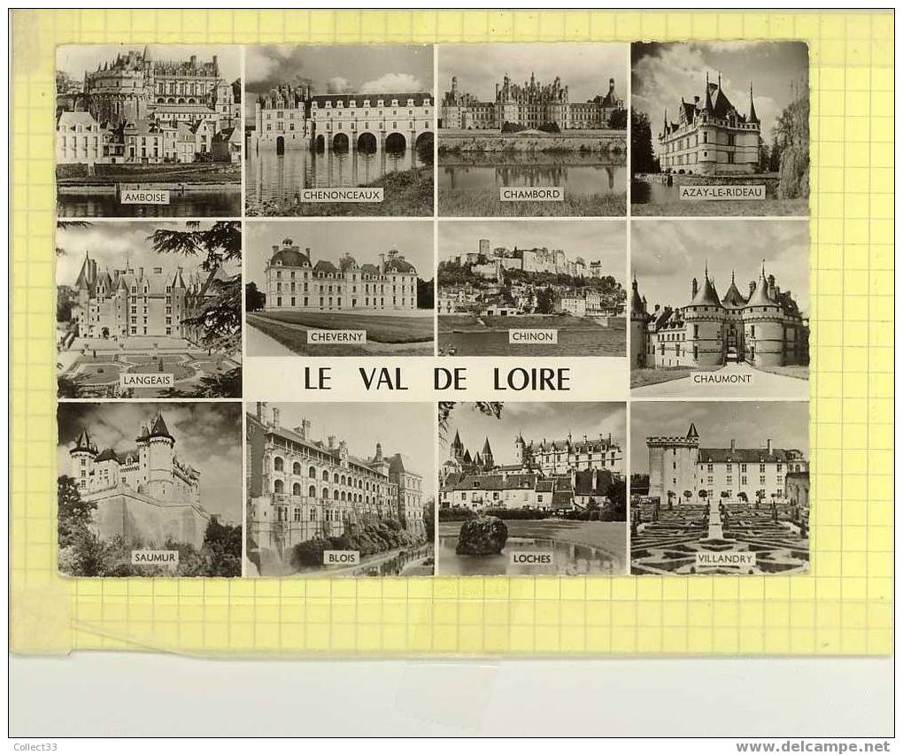 Val De Loire - Chateaux - Amboise,Chenonceaux,Chambord,Azay,Langeais,Cherverny,Chinon,Chaumont,Saumur,Blois,Loches.. - Pays De La Loire