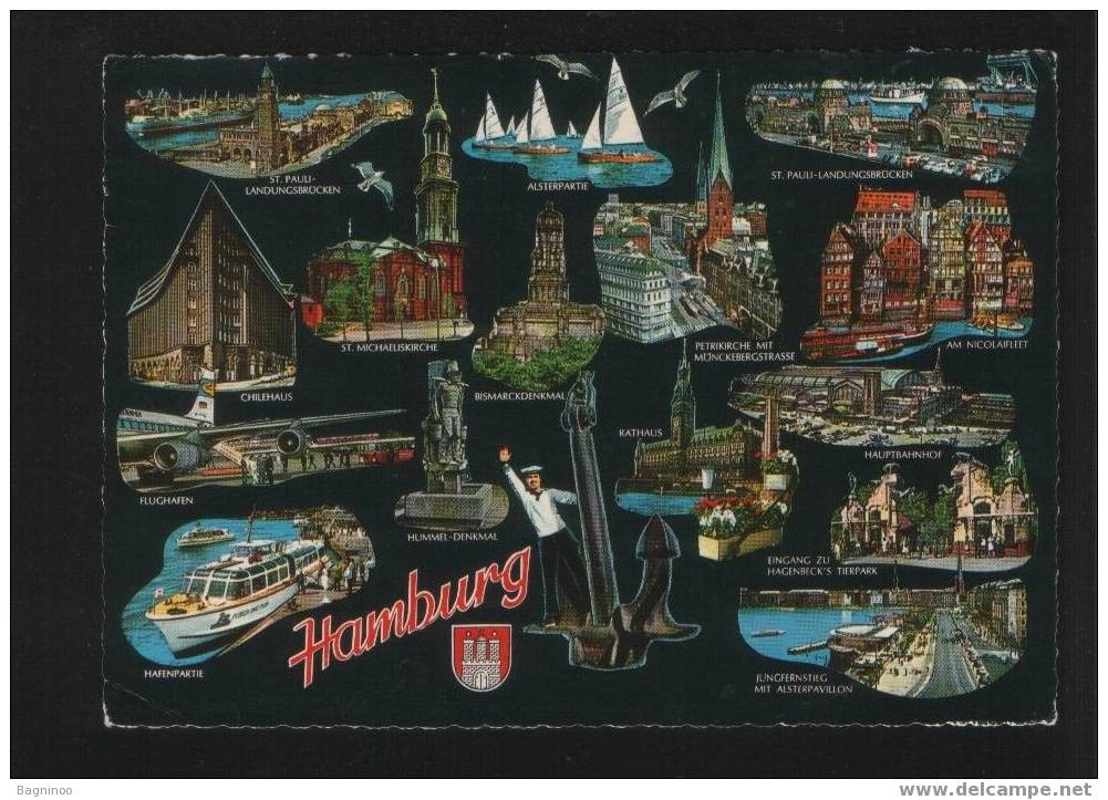 HAMBURG Postcard GERMANY - Lorch