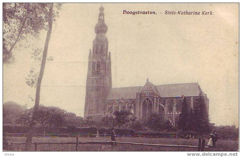 HOOGSTRAETEN = Sinte-Katharina Kerk + Timbre N° 192 Côté 50 € - Hoogstraten