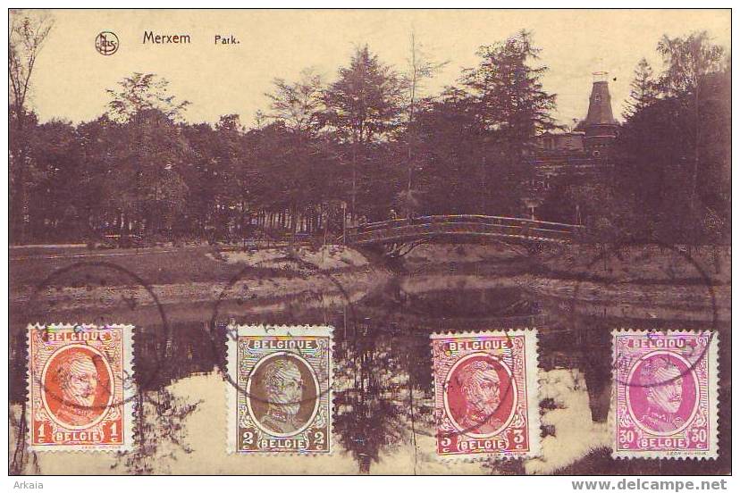 MERXEM =  Park  (Nels)  1927 - Andere & Zonder Classificatie