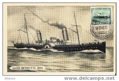 B268 /  -  BELGIEN - Ostende-Dover 1946 &ndash; 100 Jahre Auf 3 Karten - 1934-1951