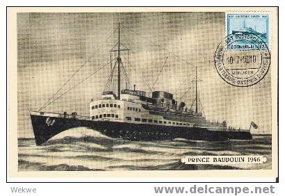 B268 /  -  BELGIEN - Ostende-Dover 1946 &ndash; 100 Jahre Auf 3 Karten - 1934-1951