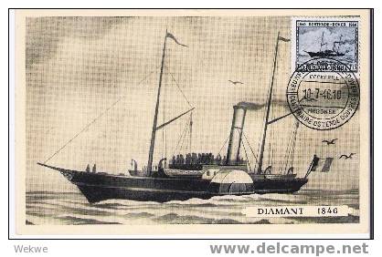 B268 /  -  BELGIEN - Ostende-Dover 1946 &ndash; 100 Jahre Auf 3 Karten - 1934-1951