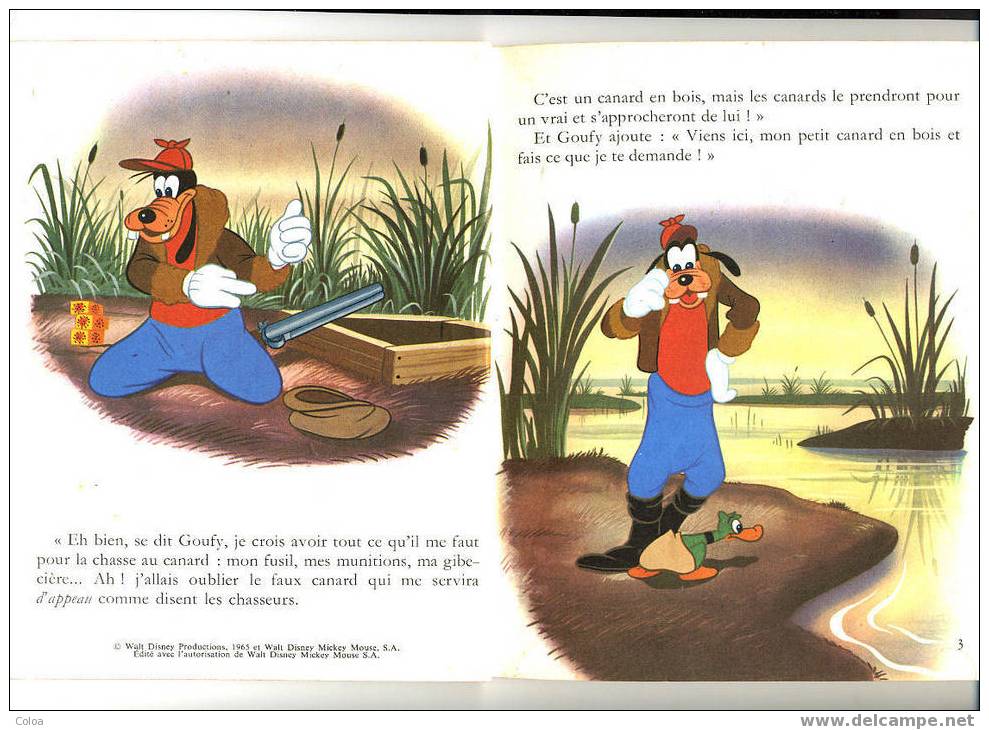 Goufy Et Le Canard Des Bois 1965 - Disney