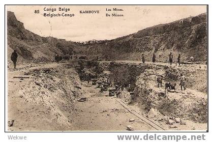 Bg048 /  BELGISCH KONGO - Mine – Kambove – Stempel Bumba 30, Mai 1922 (Les Mines) - Stamped Stationery