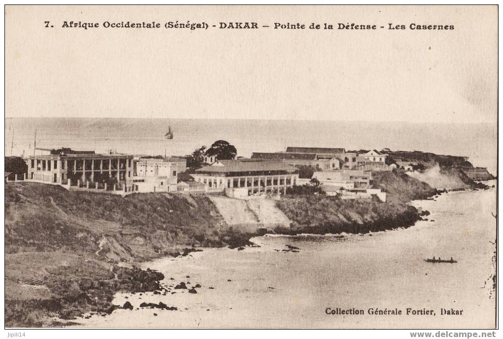 DAKAR - POINTE DE LA DEFENSE  LES CASERNES - Senegal