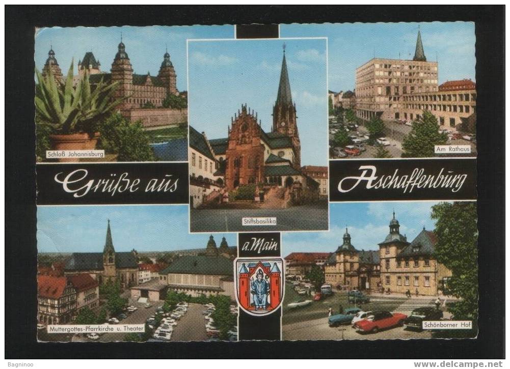 ASCHAFFENBURG Postcard GERMANY - Aschaffenburg