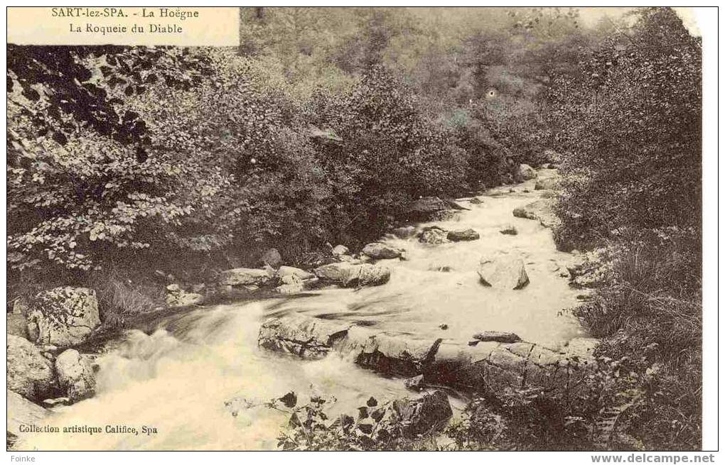 Sart-lez-Spa - La Hoègne - La Roqueie Du Diable - Jalhay