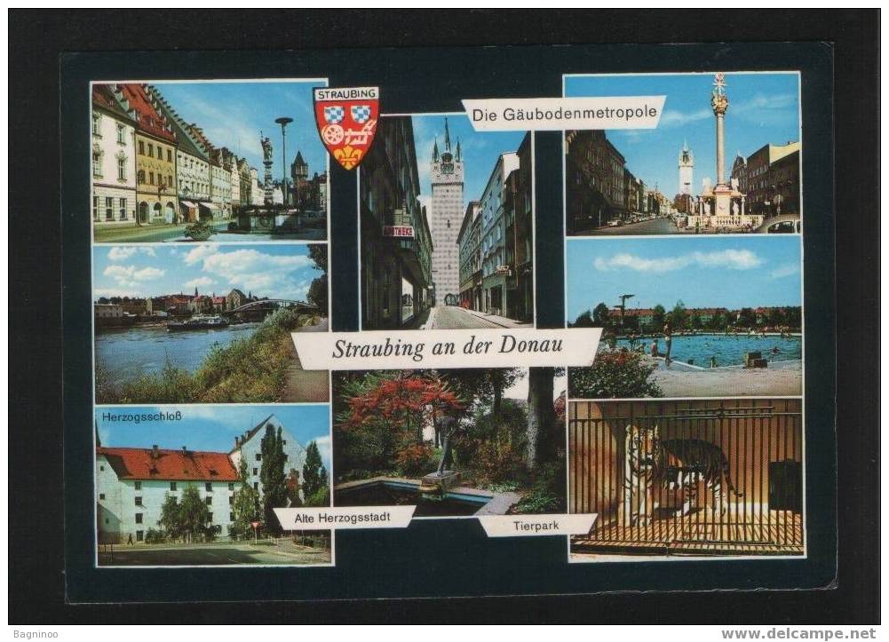 STRAUBING Postcard GERMANY - Straubing