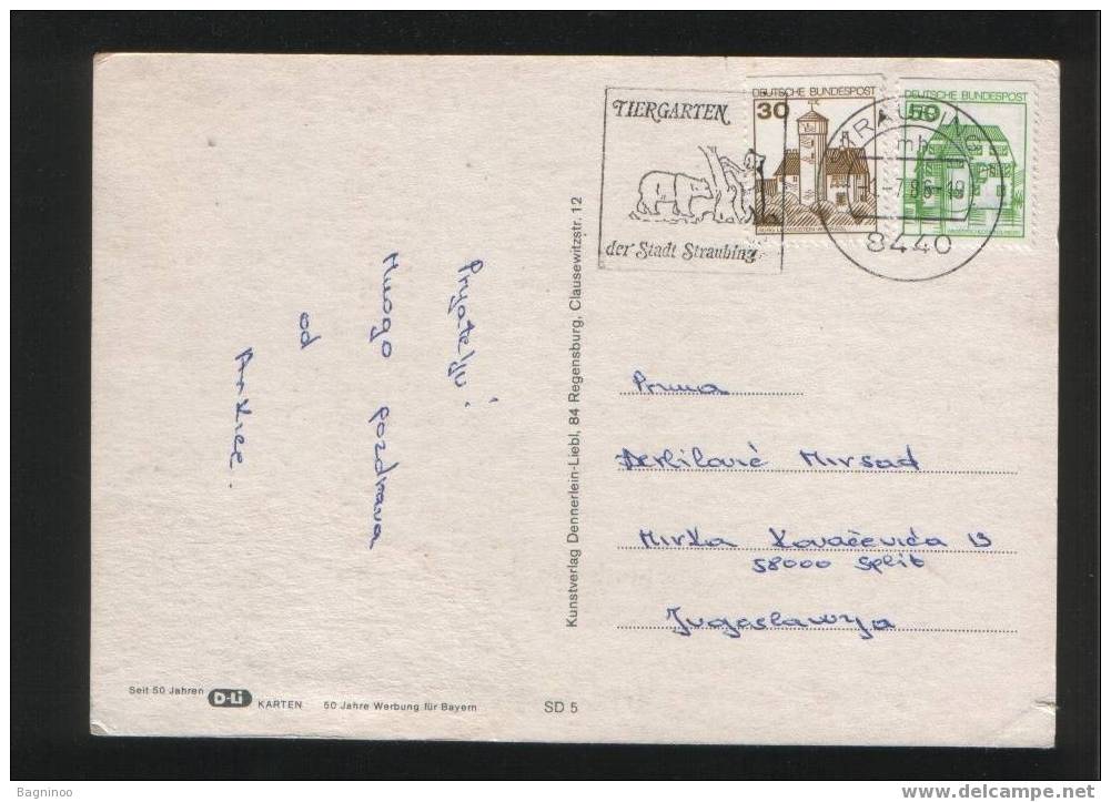 STRAUBING Postcard GERMANY - Straubing