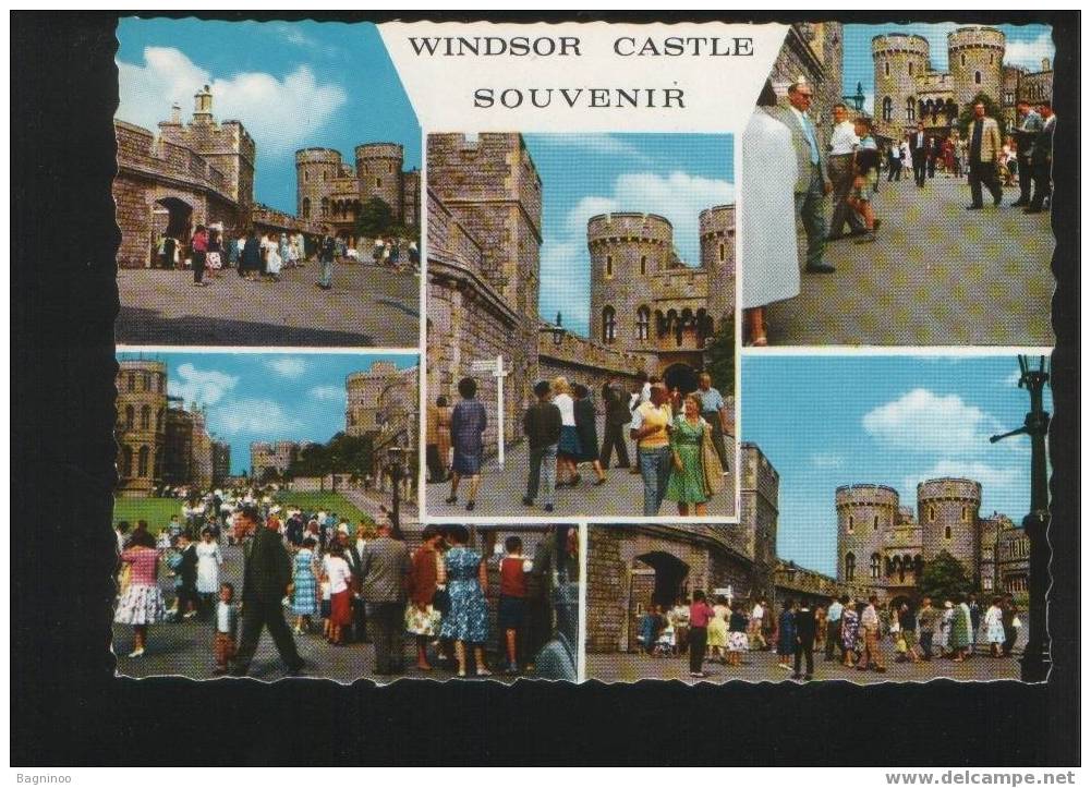 WINDSOR CASTLE Postcard  UNITED KINGDOM - Windsor Castle