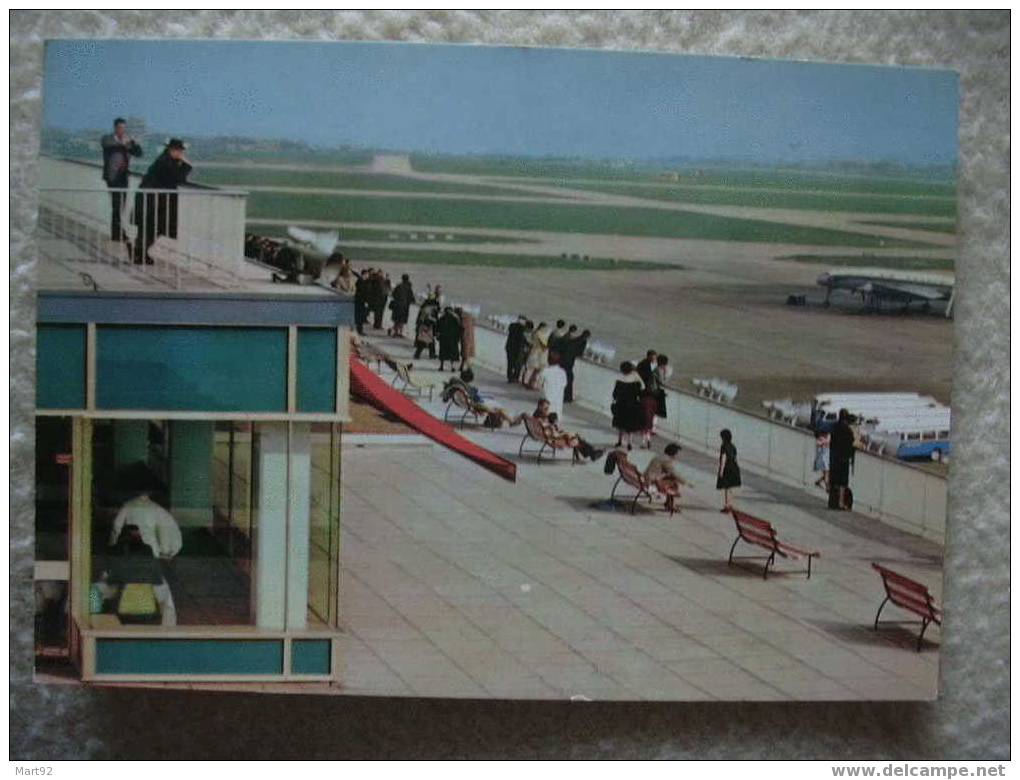 94 AEROPORT PARIS ORLY  PISTES VUES DES TERRASSES - Aerodrome