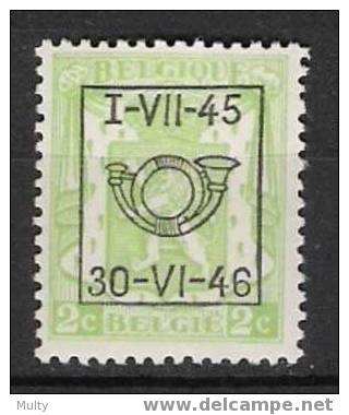 Belgie OCB V538 (**) - Typo Precancels 1936-51 (Small Seal Of The State)