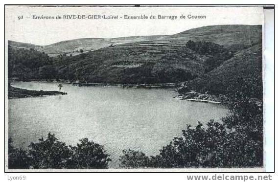 RIVE DE GIER BARRAGE DE COUZON - Rive De Gier