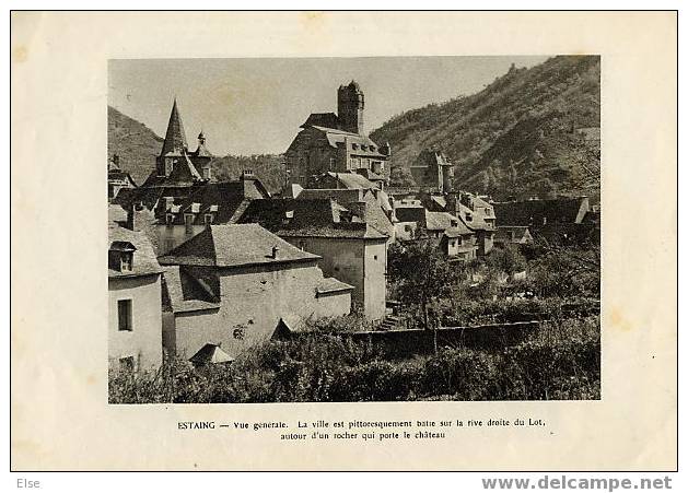 CIELS ET SOURIRES DE FRANCE  -  REGION DE UZERCHE - ARGENTAT  - ESTAING ETC....   -  1930  -  20 PAGES - Limousin