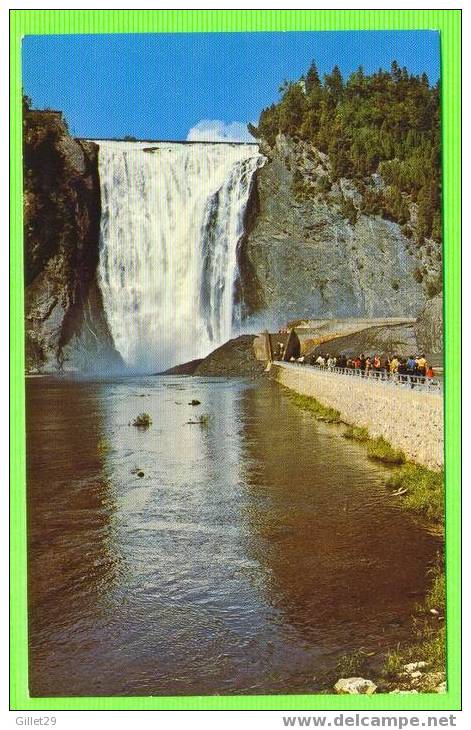 QUÉBEC - LES CHUTES MONTMORENCY - ANIMÉE - PHOTO LAVAL COUET - - Cataratas De Montmorency