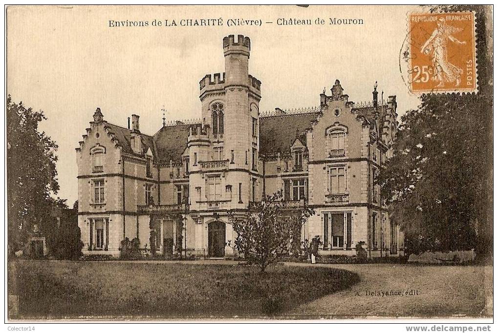 LA CHARITE SUR LOIRE (ENVIRON) CHATEAU DE MOURON - La Charité Sur Loire