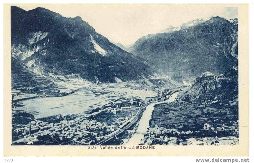 Cpa 1122 - Vallée De L'Arc à  MODANE  (73 - Savoie) - Modane