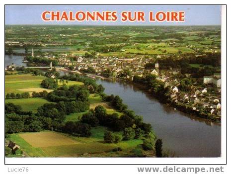 CHALONNES SUR LOIRE  - N° 208 - La LOIRE, La Ville Et L´Ile - Chalonnes Sur Loire