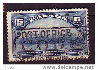 F0211 - CANADA Yv N°168 - Oblitérés