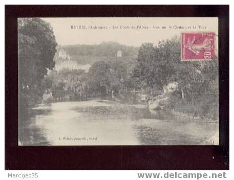 010699 Rethel Les Bords De L'aisne Vue Sur Le Château & La Tour édit.wilmet  Belle Carte - Rethel