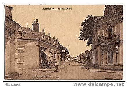 CPA 72 ECOMMOY - Rue De La Gare - Ecommoy