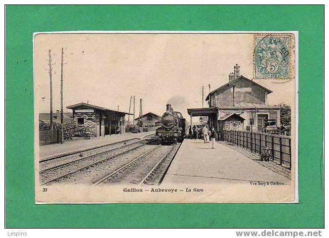 AUBEVOYE -- La Gare N°33 - Aubevoye