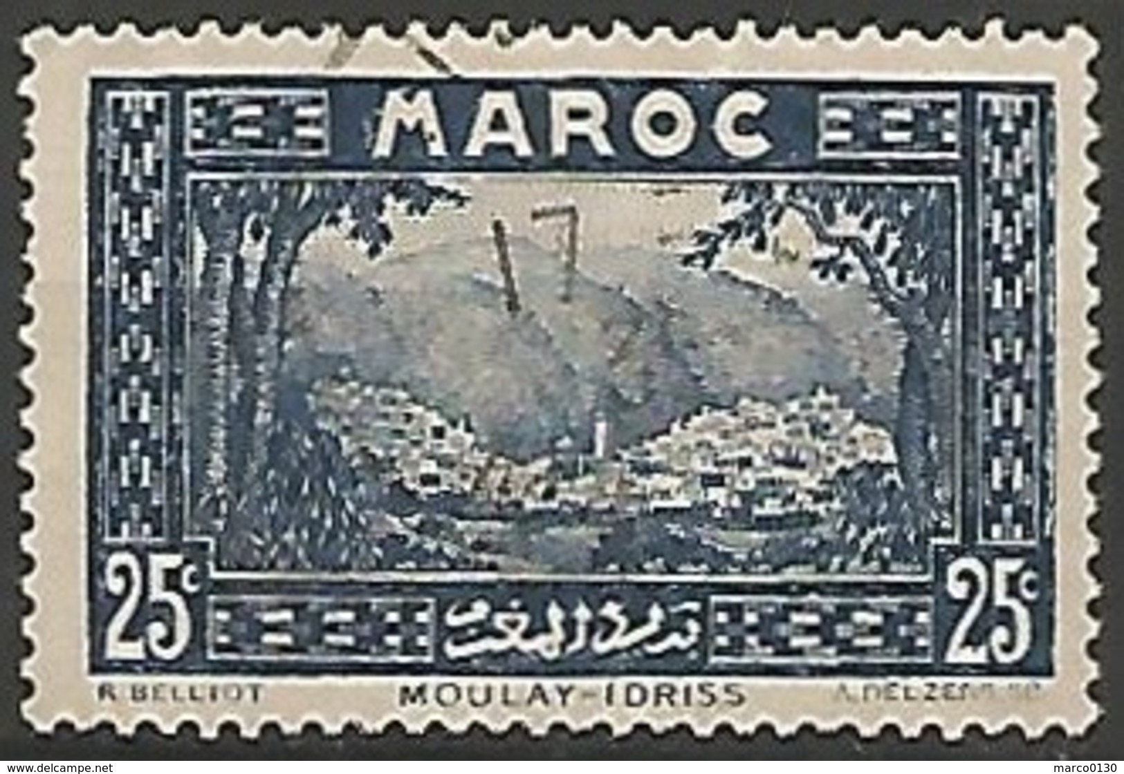 MAROC N° 135 OBLITERE - Oblitérés