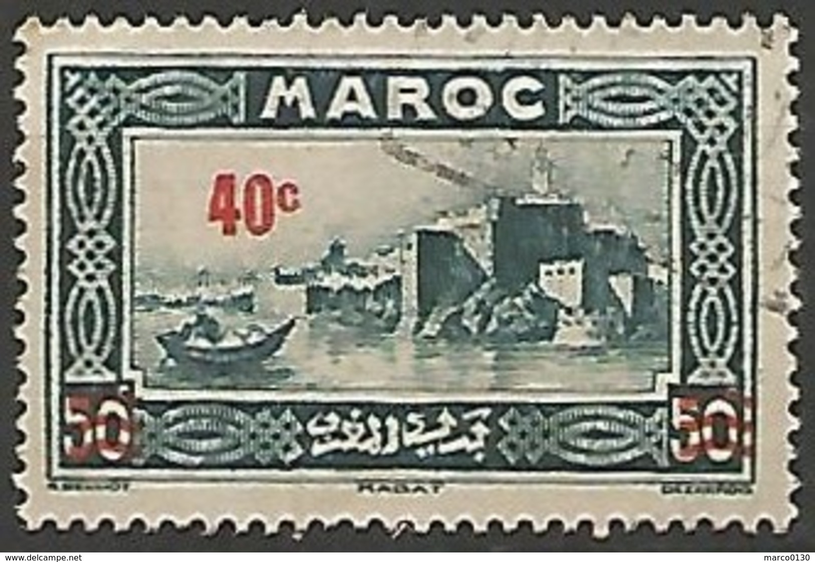 MAROC N° 162 OBLITERE - Oblitérés