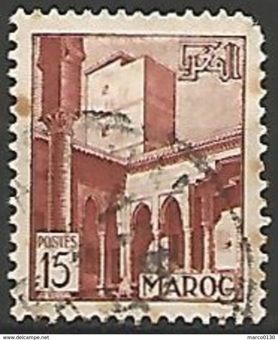 MAROC N° 311 OBLITERE - Gebruikt