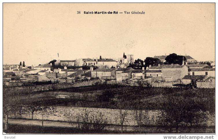 SAINT MARTIN DE RE - (Île De Ré) - Vue Générale - Saint-Martin-de-Ré