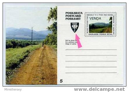 ELEPHANT / ENTIER POSTAL VENDA  / STATIONERY / BLASON - Elefanti