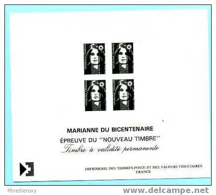 MARIANNE DE BRIAT / EPREUVE - 1989-1996 Marianna Del Bicentenario