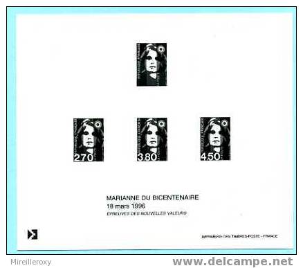 MARIANNE DE BRIAT / EPREUVE  COLLECTIVE - 1989-1996 Marianna Del Bicentenario