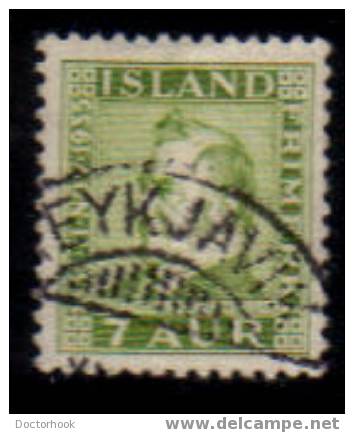 ICELAND   Scott   #  197   VF USED - Oblitérés