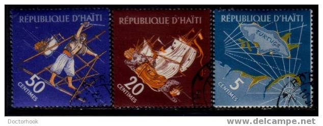 HAITI   Scott   #  475-9   F-VF USED - Haití