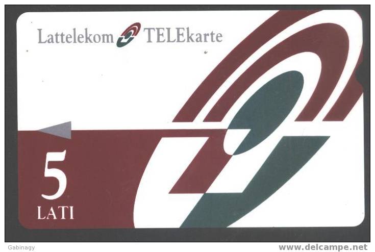 LATVIA - LAT-M-07 - TELECOM´S LOGO - Lettland