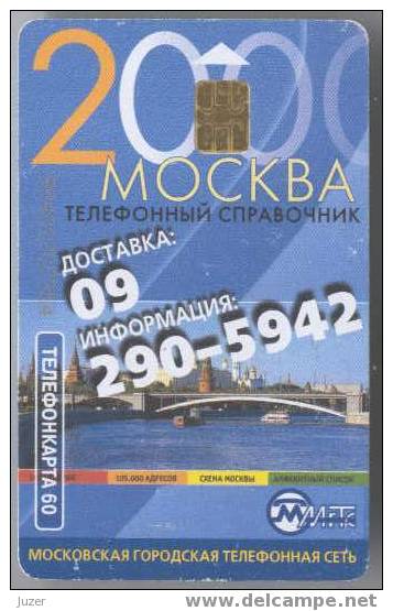 Russia. Moscow. MGTS 1999: MGTS Directory 2000 - Russia