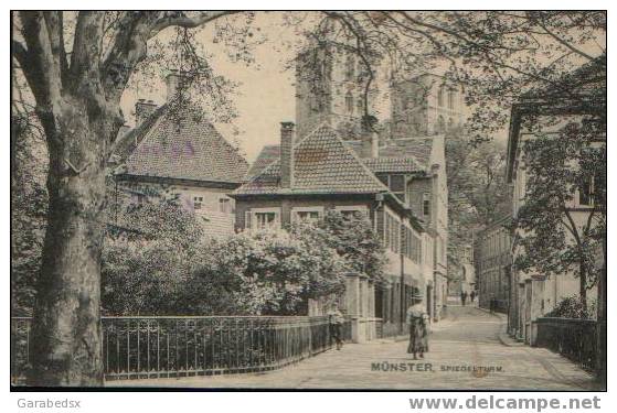 CPA De MUNSTER - Spiegelturm. - Muenster