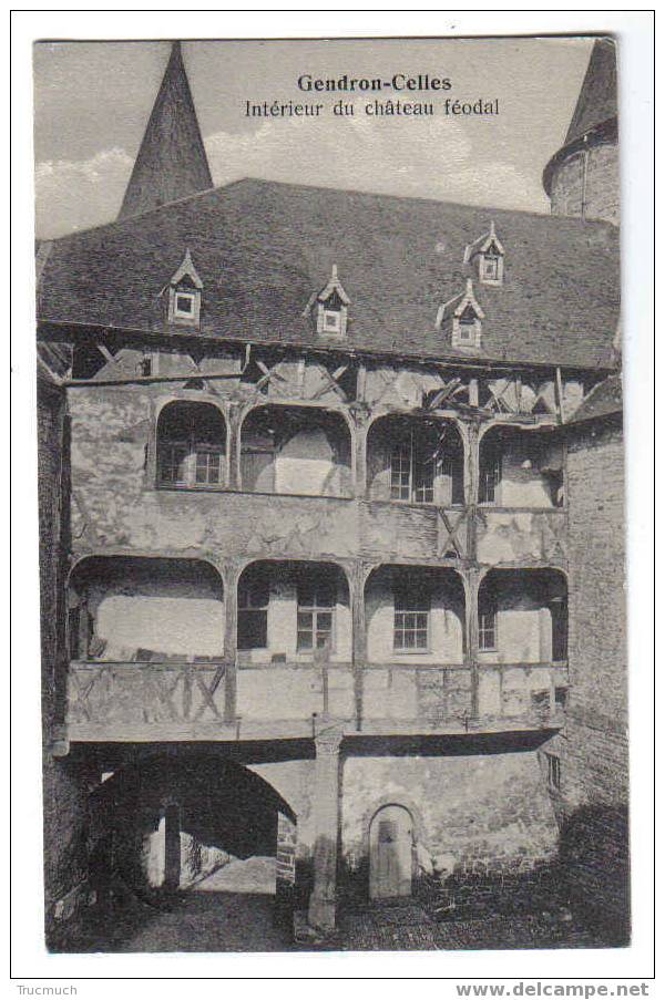 9419 - Gendron-Celles - Intérieur Du Château Féodal - Houyet