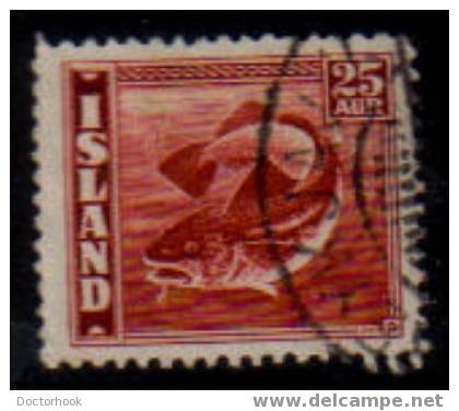 ICELAND   Scott   #  224   F-VF USED - Oblitérés