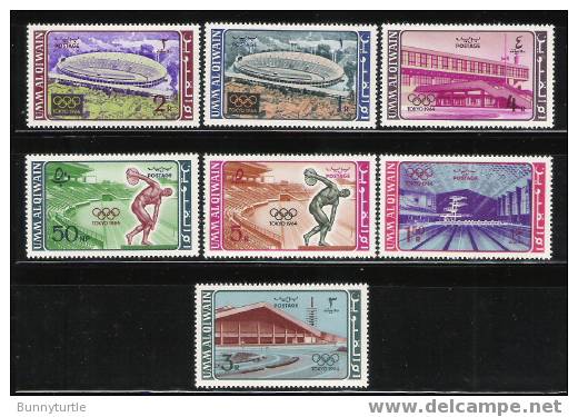 Umm Al Qiwain 1964 18th Olympic Games Tokyo MNH - Umm Al-Qiwain